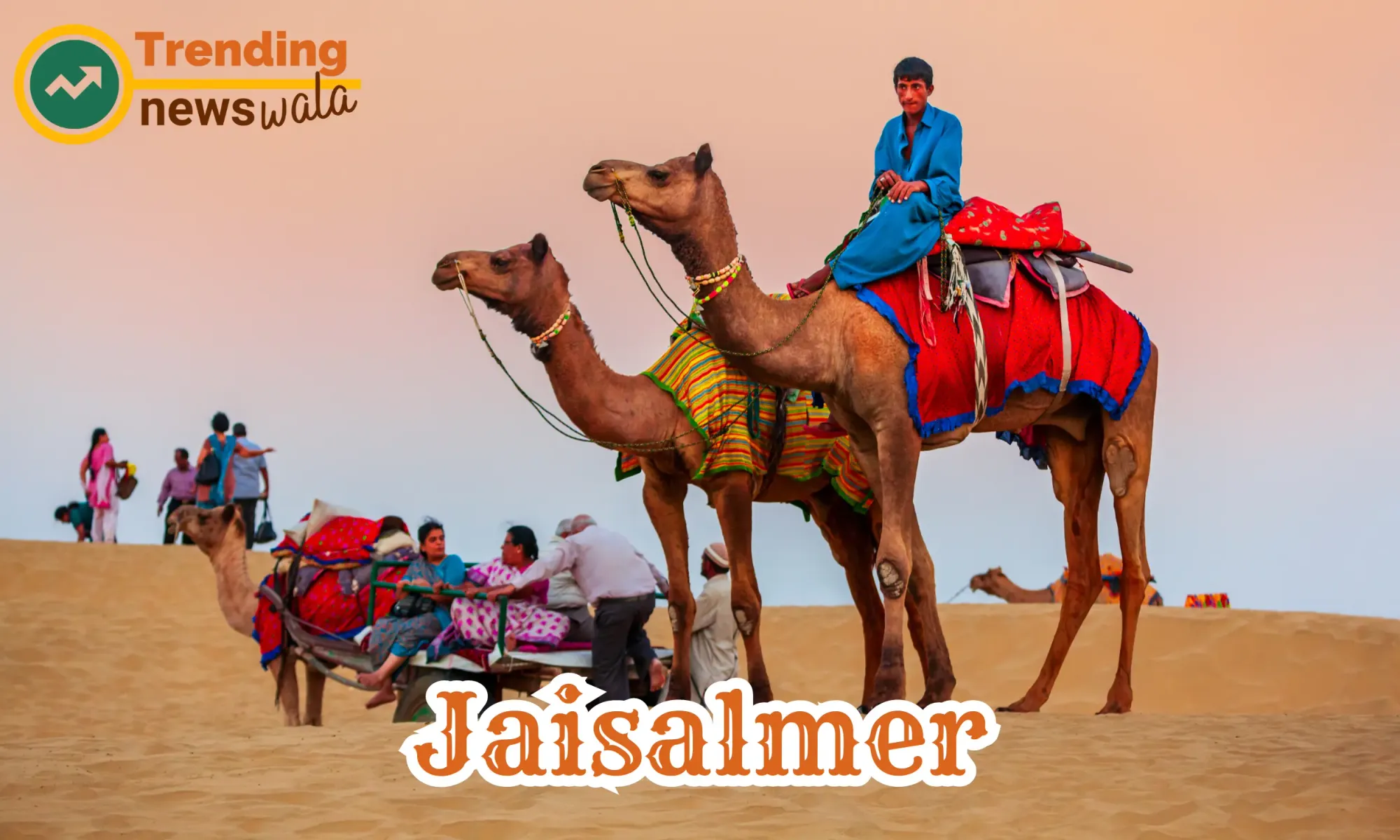 Jaisalmer, often referred to as the "Golden City," is a historic city located in the western Indian