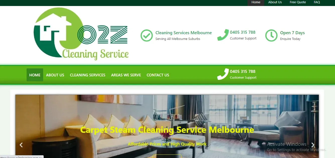 O2Z Cleaning Services