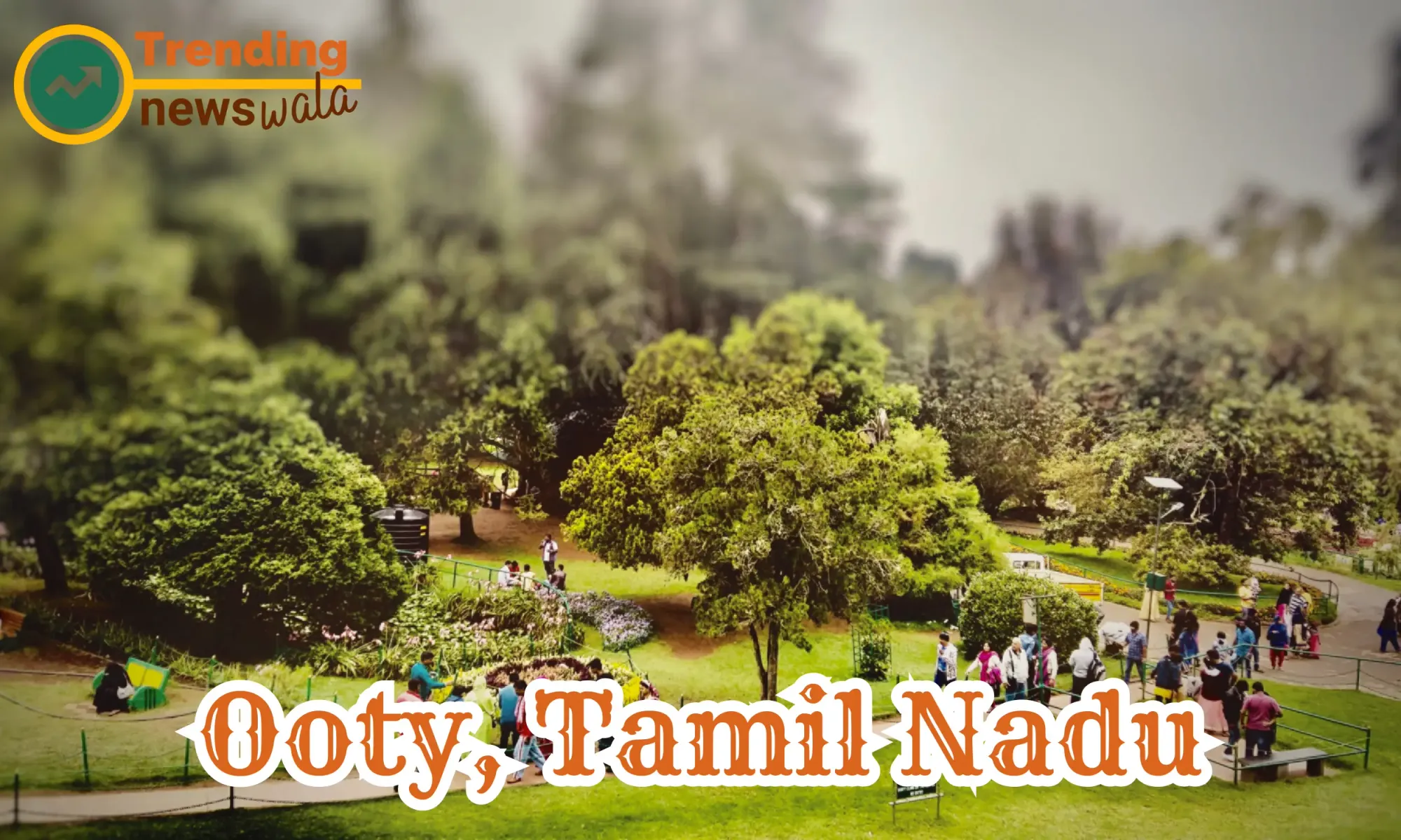 Ooty, officially known as Udhagamandalam, is a popular hill station located in the Nilgiri Hills