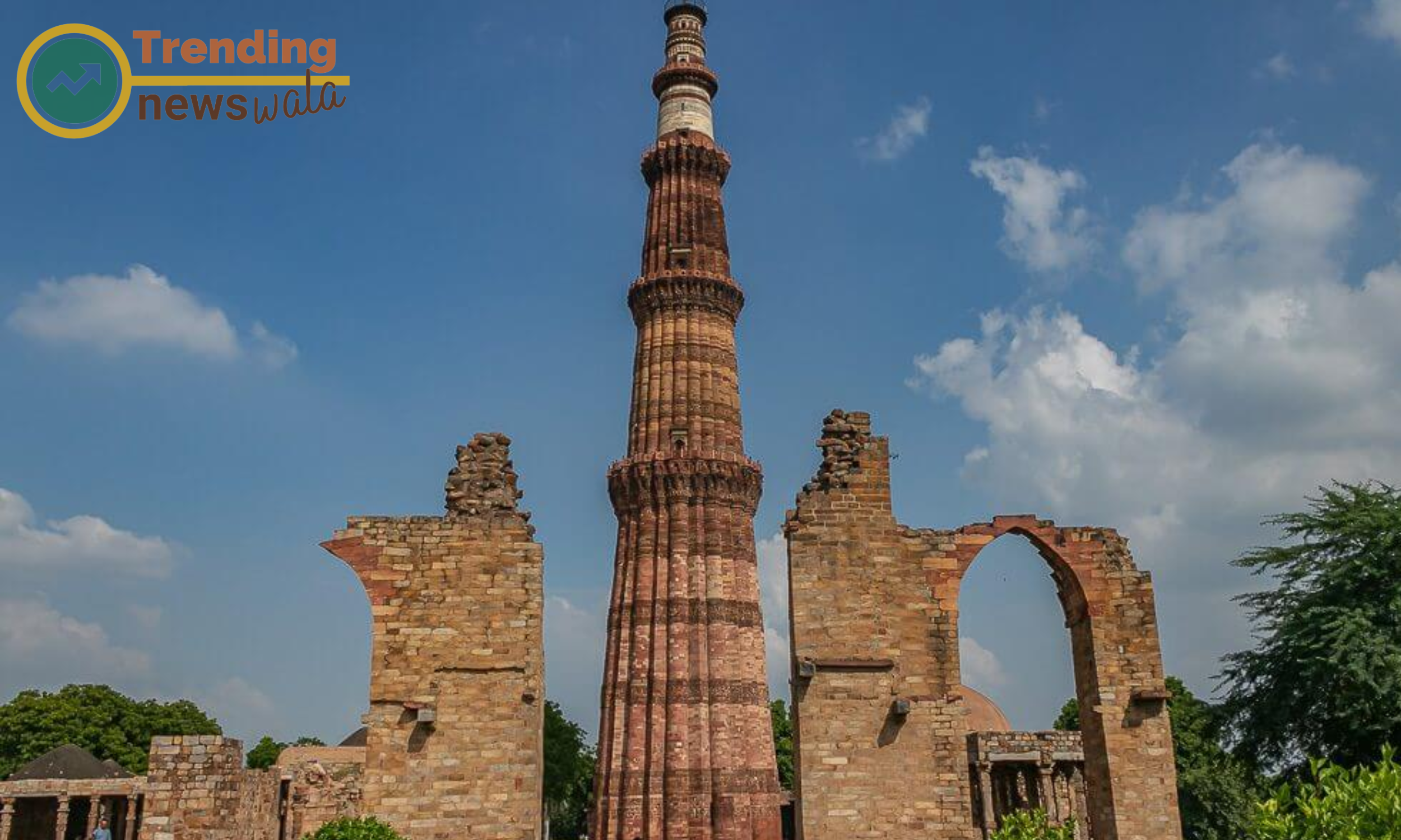  The Qutub Complex are rich in architectural features and symbolism
