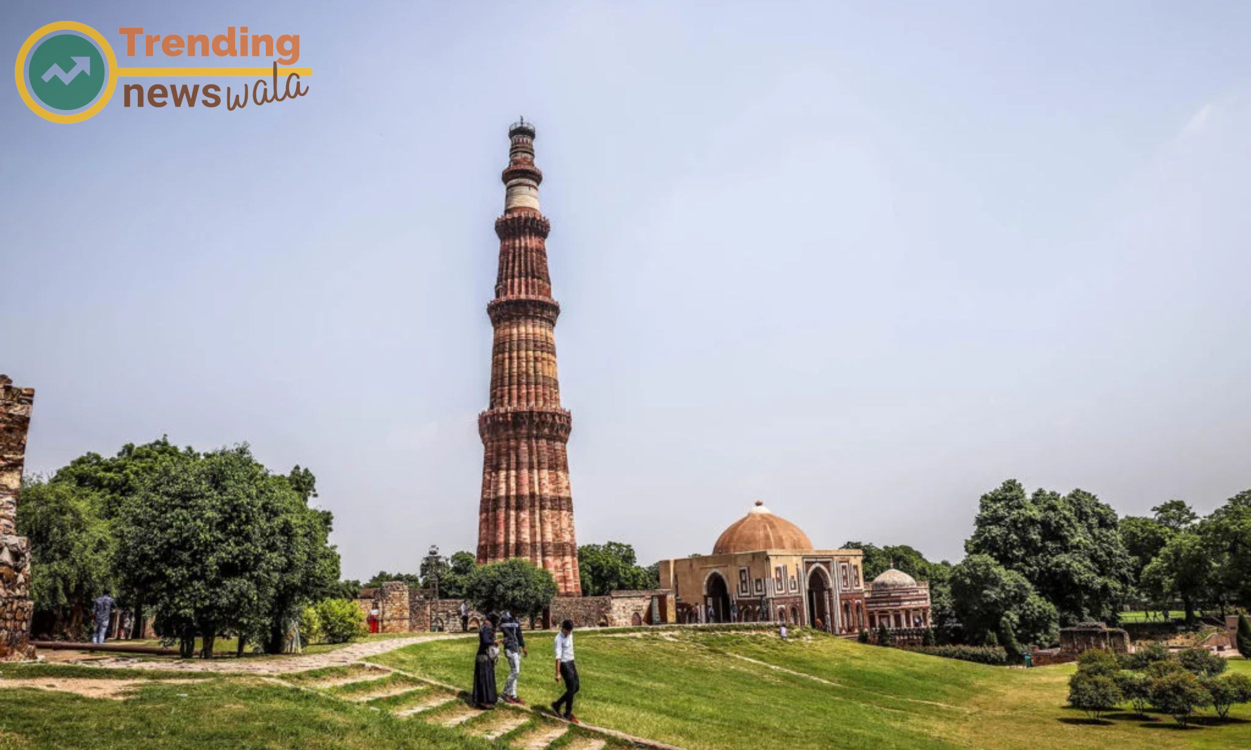 The Qutub Minar stands as a testament to India's cultural syncretism,