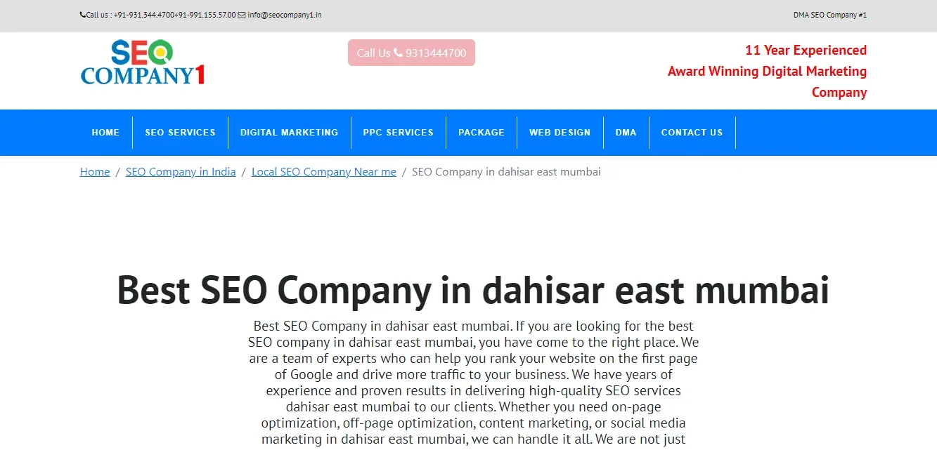 Digital Marketing Company In Dahisar