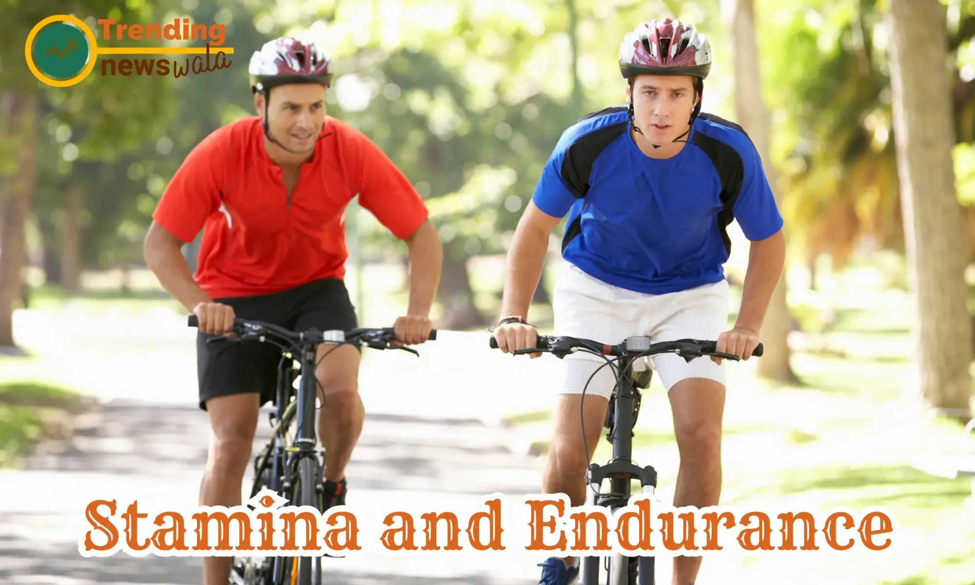 Increased stamina and endurance through cycling involve specific physiological