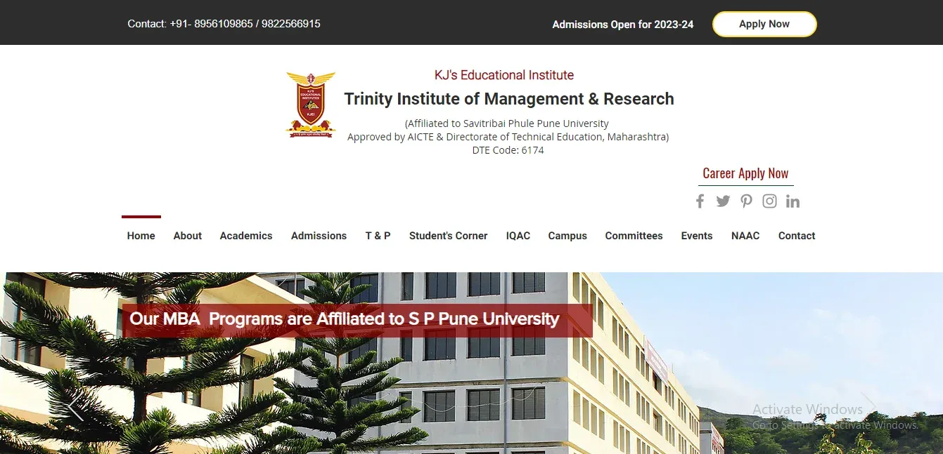Top MBA Colleges In Pune