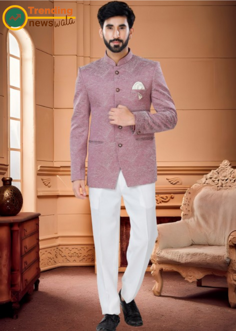 The classic ivory Jodhpuri suit