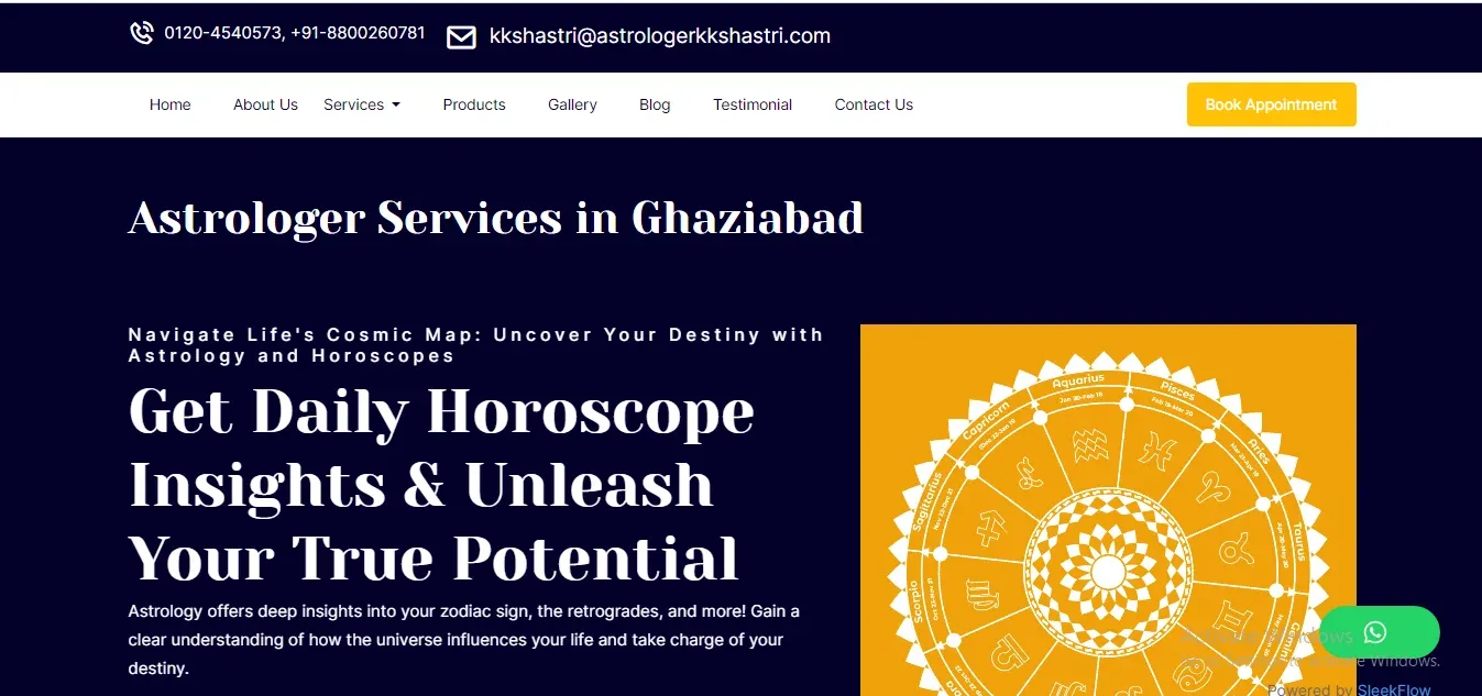  Famous Astrologer In Ghaziabad Astrologer K.K.Shastri