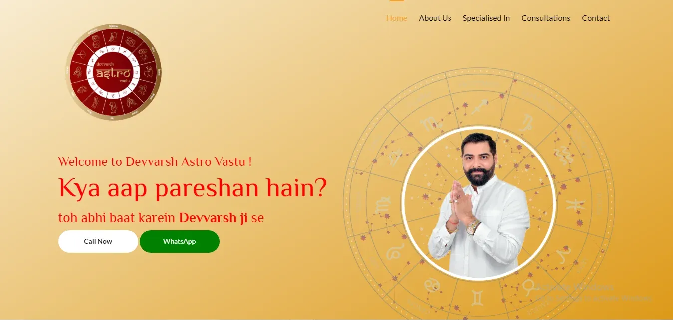  Famous Astrologer In Ghaziabad Devvarsh Astro