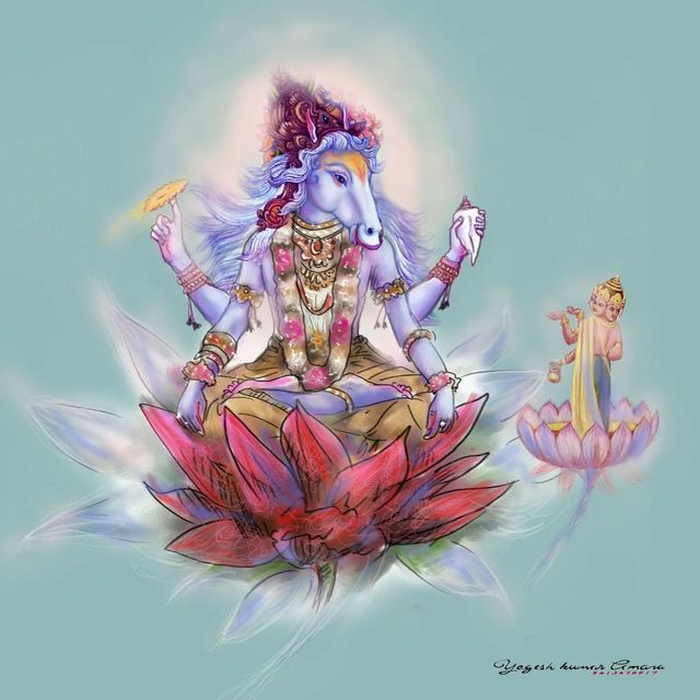 Avatar of Vishnu is Hayagreeva Avatar