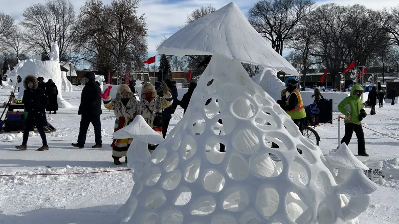 Snow Sculptures and Ice Carvings