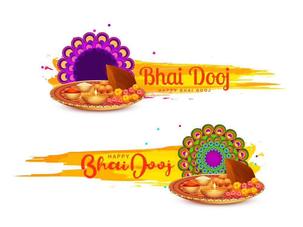 Bhai Dooj (Bhaiya Dooj, Bhai Tika, or Bhau Beej)