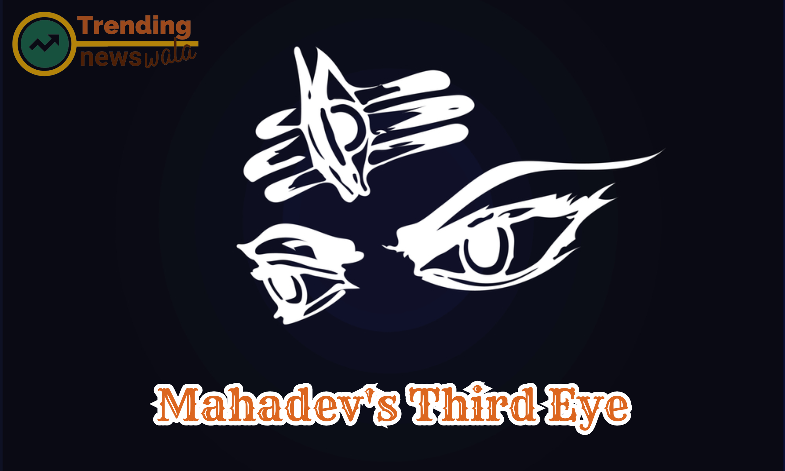 The symbolism of Lord Shiva's third eye, known as the "Trinetra" or "Trikalagni