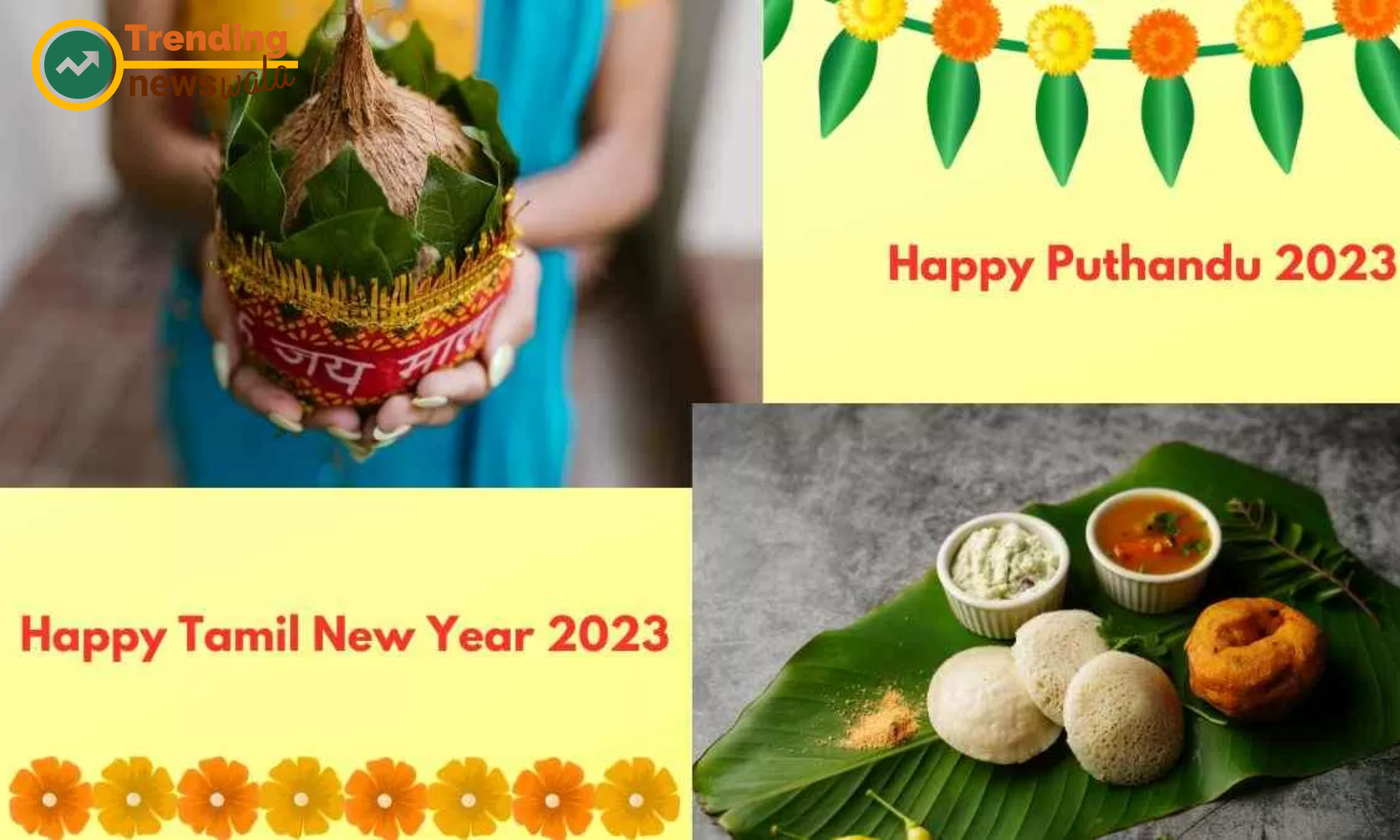 Tamil New Year traditions and customs betel leaves, areca nuts, gold or silver jewelry, coins, flowers, and a mirror. 