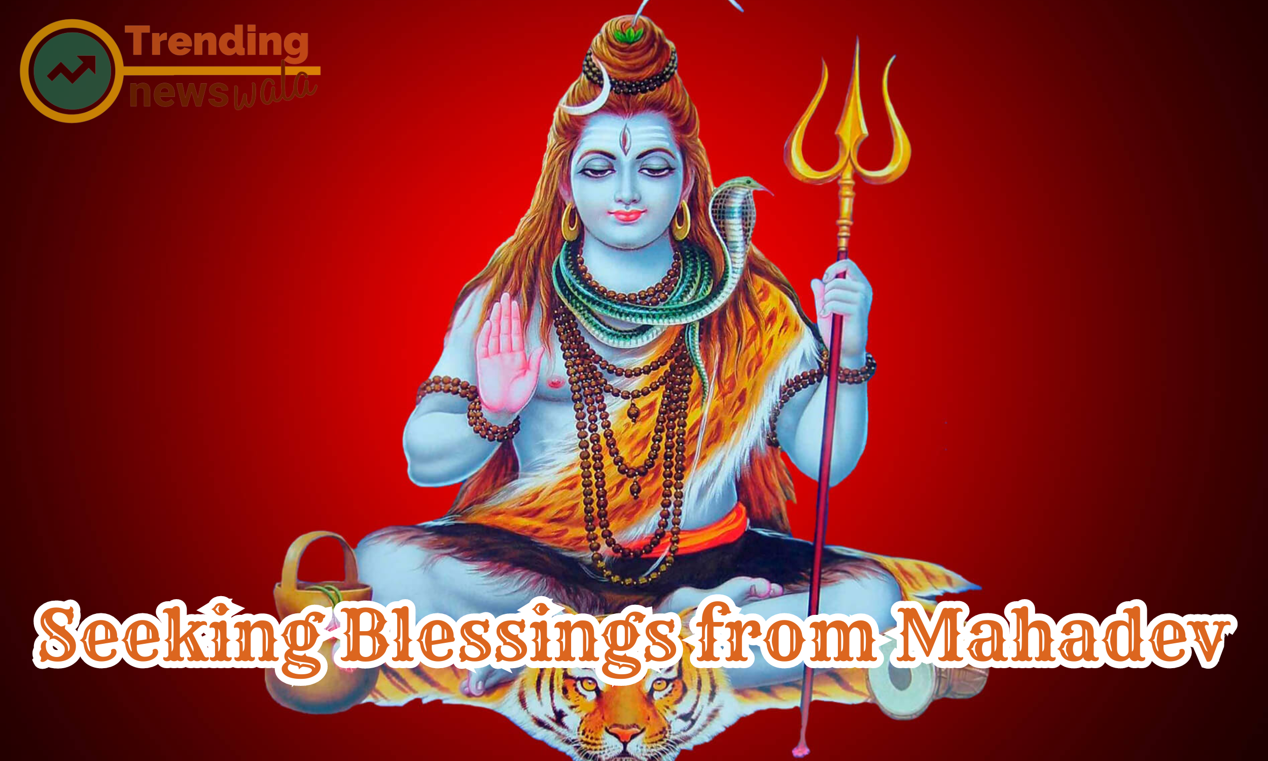 Seeking blessings from Mahadev is a sacred and heartfelt practice for devotees in Hinduism