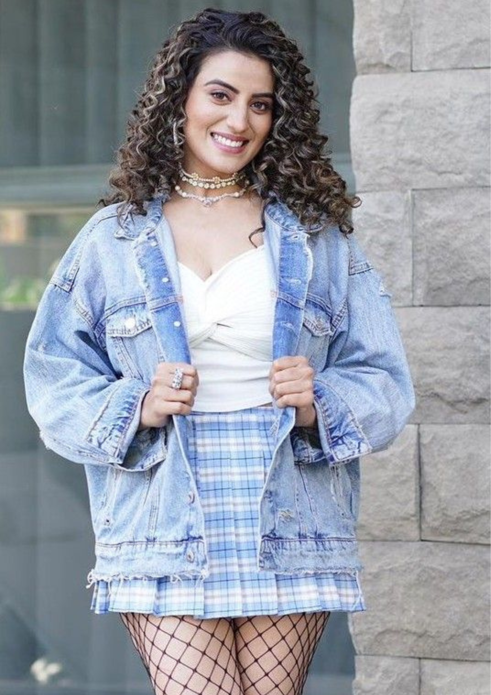 Vertical HD portrait of Bhojpuri actress resembling Akshara Singh in Sexy Dress with Sexy and hot looks