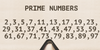 First 100 Prime Numbers 1 to 100