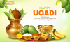 Happy Ugadi celebrated with immense joy and cultural fervor in the states of Andhra Pradesh, Telangana,