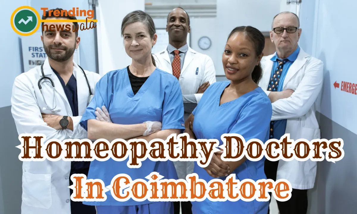 Team of Doctors Standing in Uniform Staring and Smiling