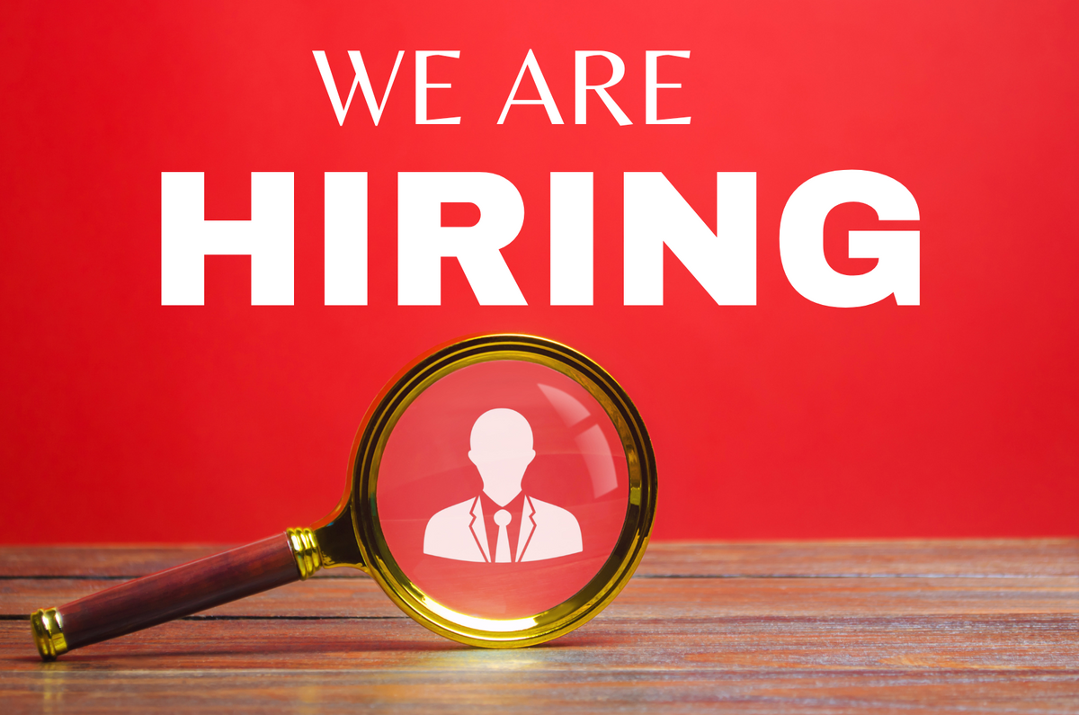 We are Hiring Glass and Candidate