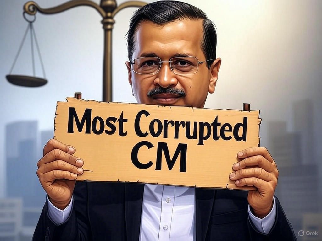 Is Arvind Kejriwal the Most Corrupted Chief Minister?