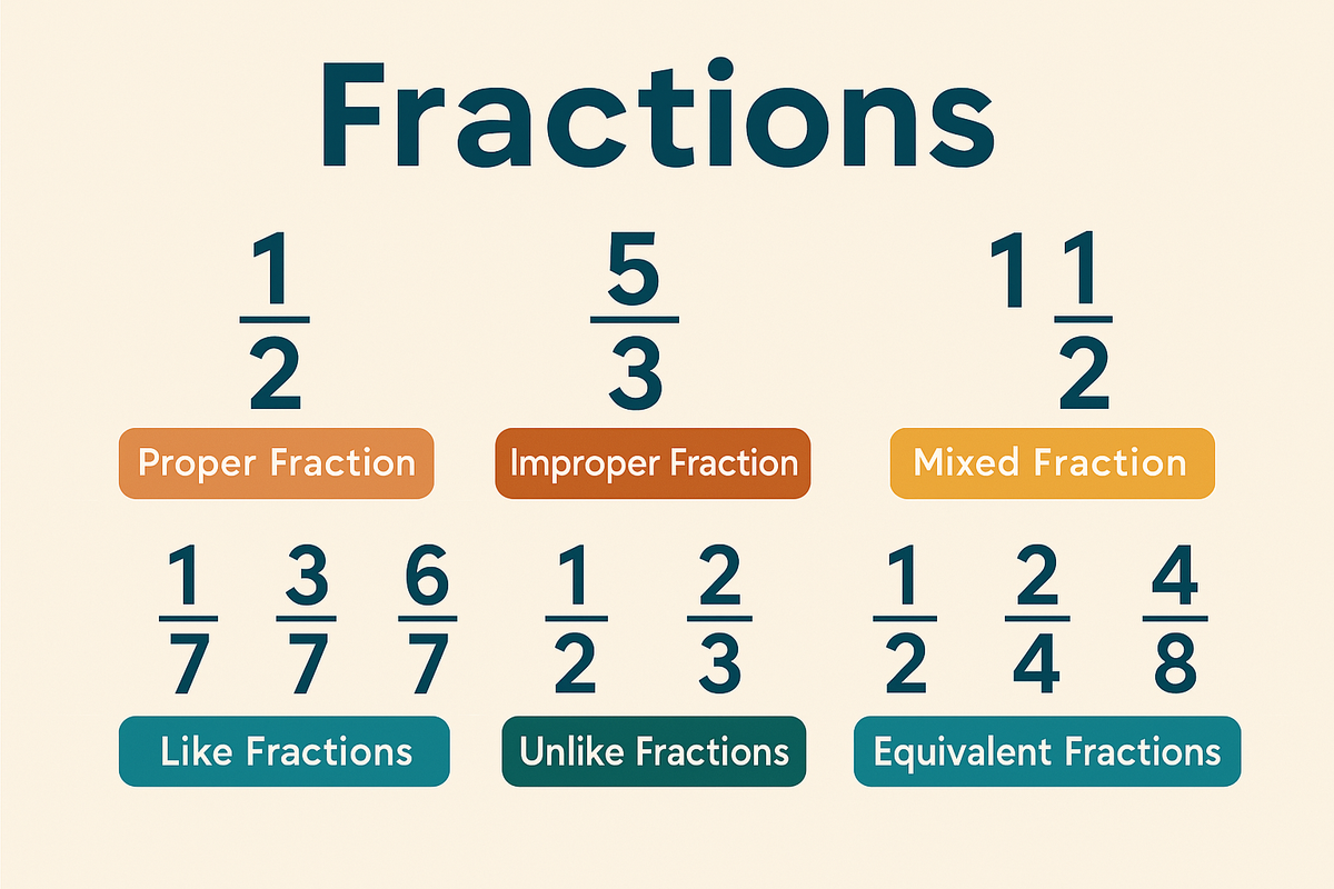 How You Can Identify Various Fractions?