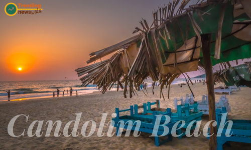 Candolim Beach In Goa