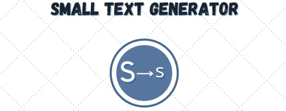 Creating landing pages with a small text generator