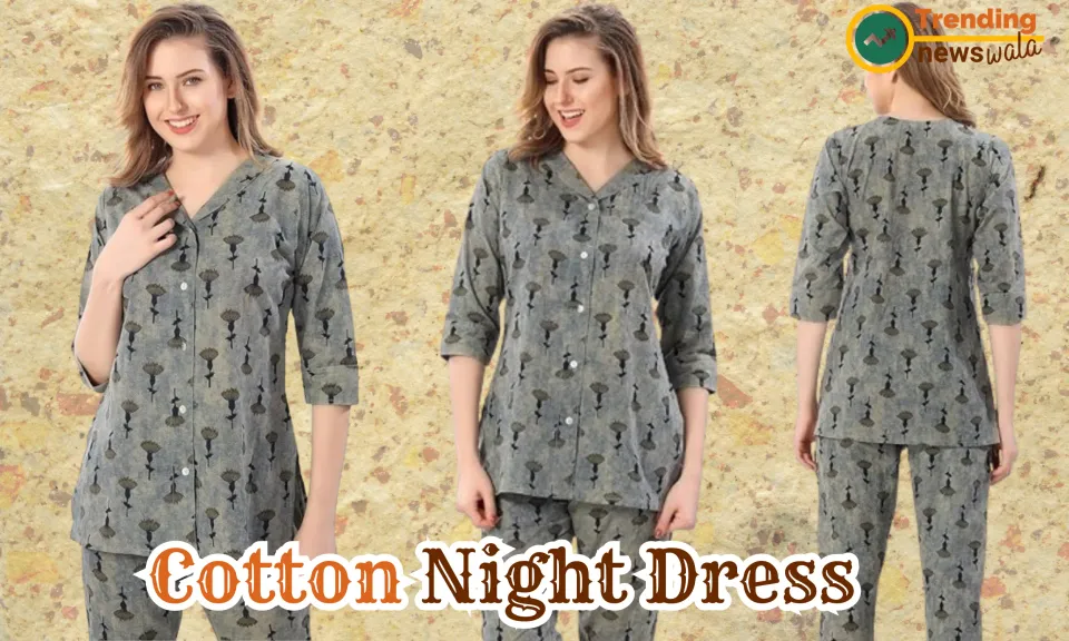 Cotton Night Dress in 2024