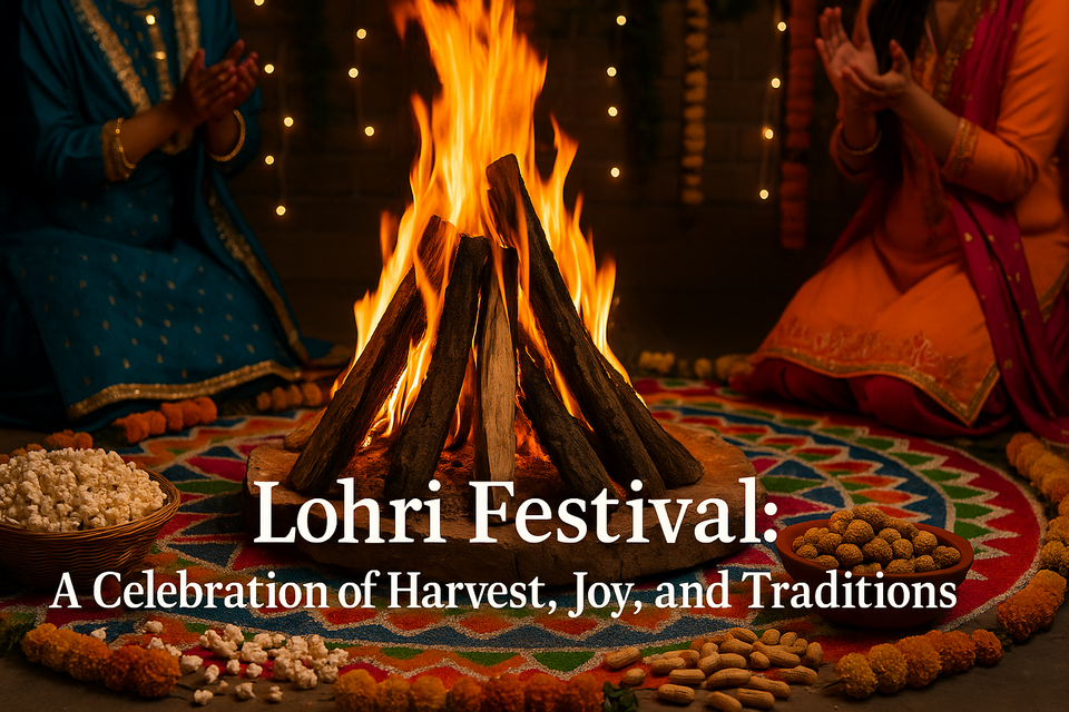 🔥 Lohri Festival: A Celebration of Harvest, Joy, and Traditions