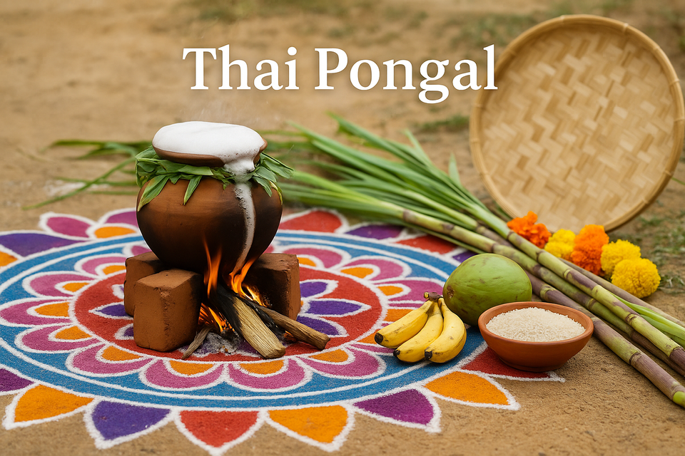 🌾 Thai Pongal 2026: A Joyous Harvest Festival of Gratitude and Prosperity 🎉