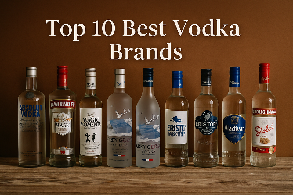 Top 10 Best Vodka Brands in India 🥂 | Ultimate Buyer's Guide