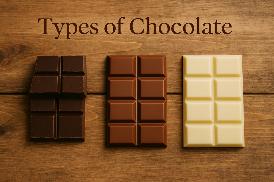 Types of Chocolate 🍫 | A Complete Guide for Chocoholics