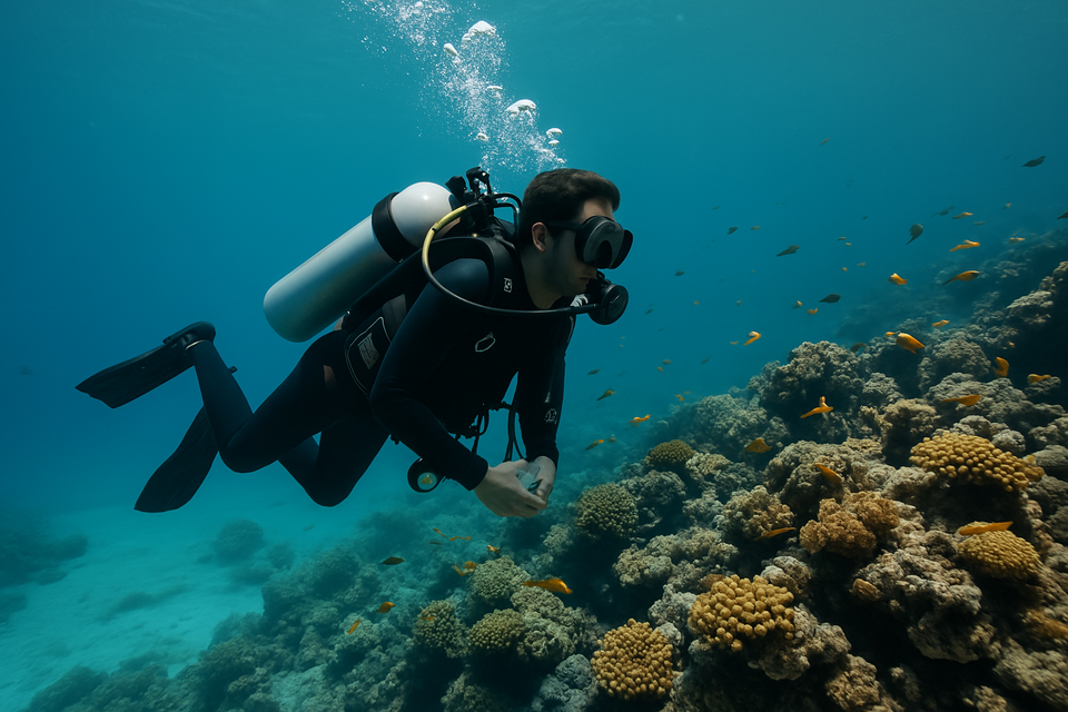 Scuba Diving in Goa š | Explore the Underwater World