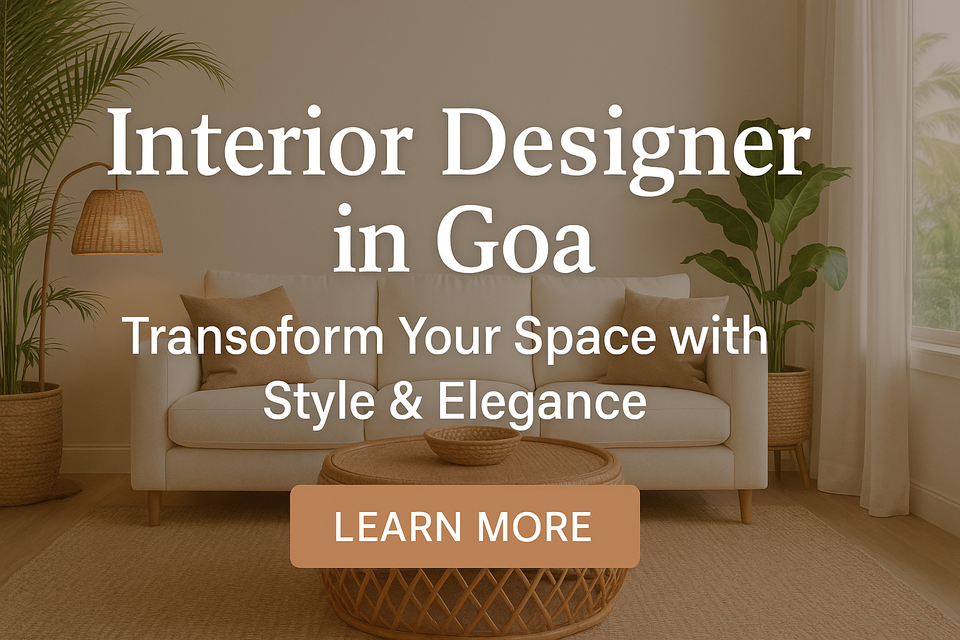Interior Designer in Goa: Style Meets Serenity in Every Space 🏡