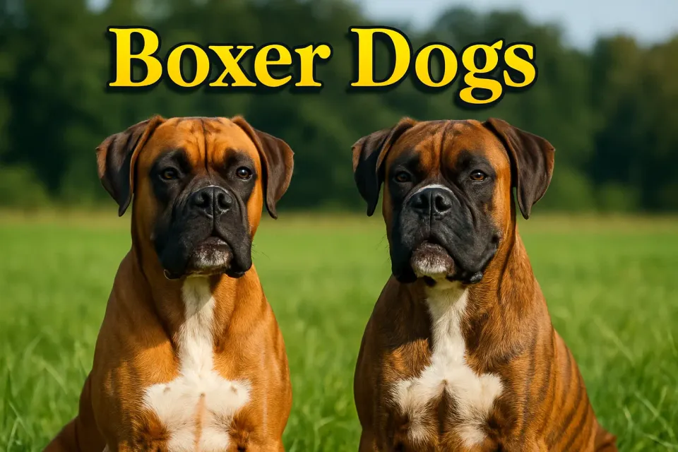 Boxer Dogs: Your Ultimate Guide to This Energetic Breed 🐶