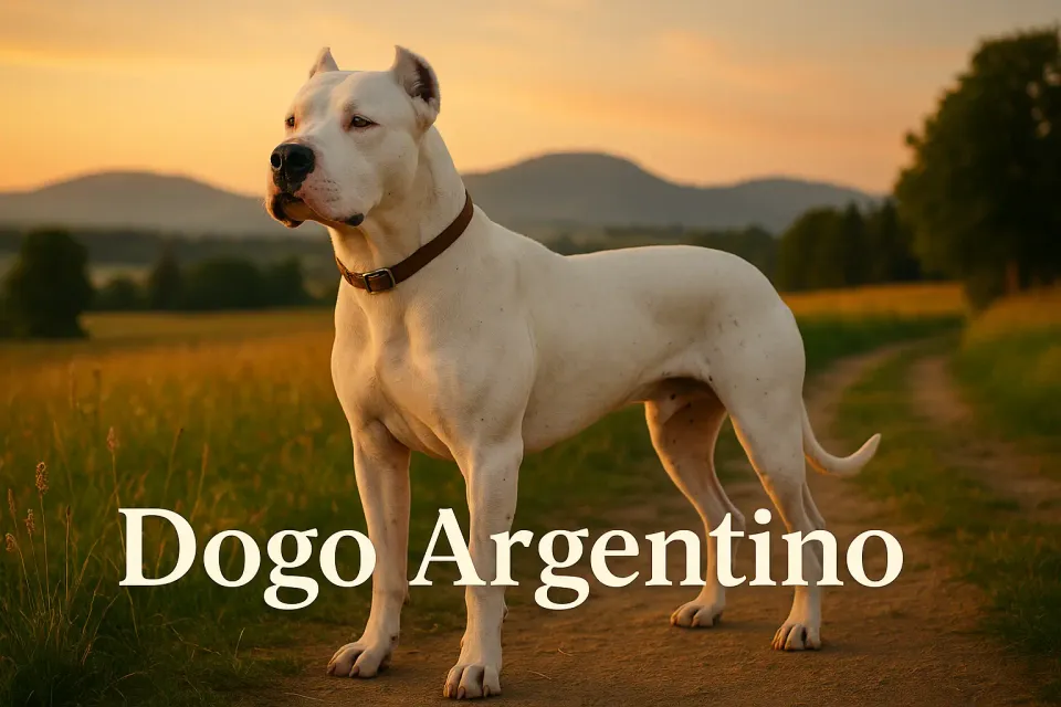 Dogo Argentino Dog : The Argentine Mastiff