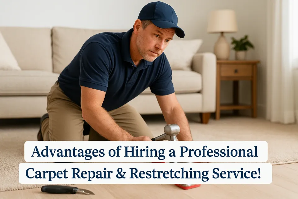 Advantages of Hiring a Professional Carpet Repair & Restretching Service: Transform Your Floors 🏠✨