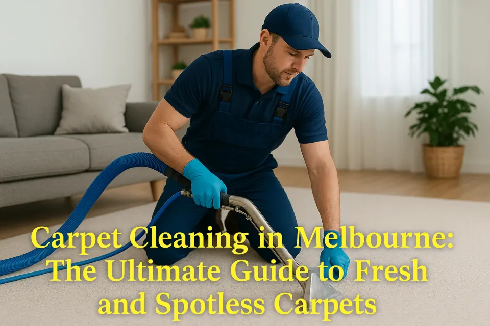Carpet Cleaning in Melbourne: The Ultimate Guide to Fresh and Spotless Carpets 🧼✨