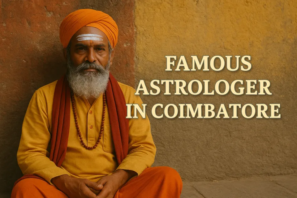 Famous Astrologer in Coimbatore: Your Guide to Trusted Astrology Experts 🌟🔮
