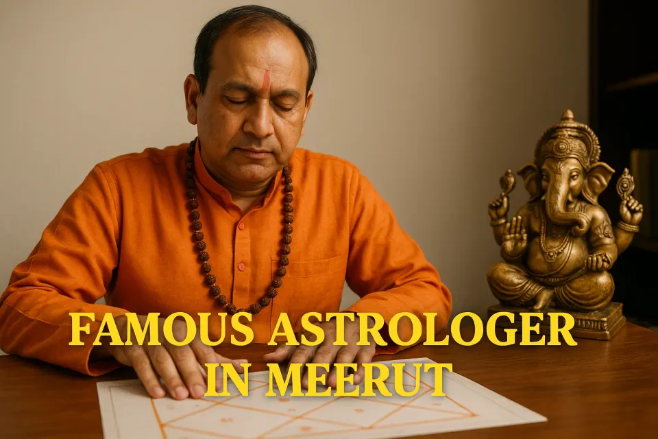 Famous Astrologer in Meerut: Your Guide to Trusted Vedic Experts in 2025 🌟🔮