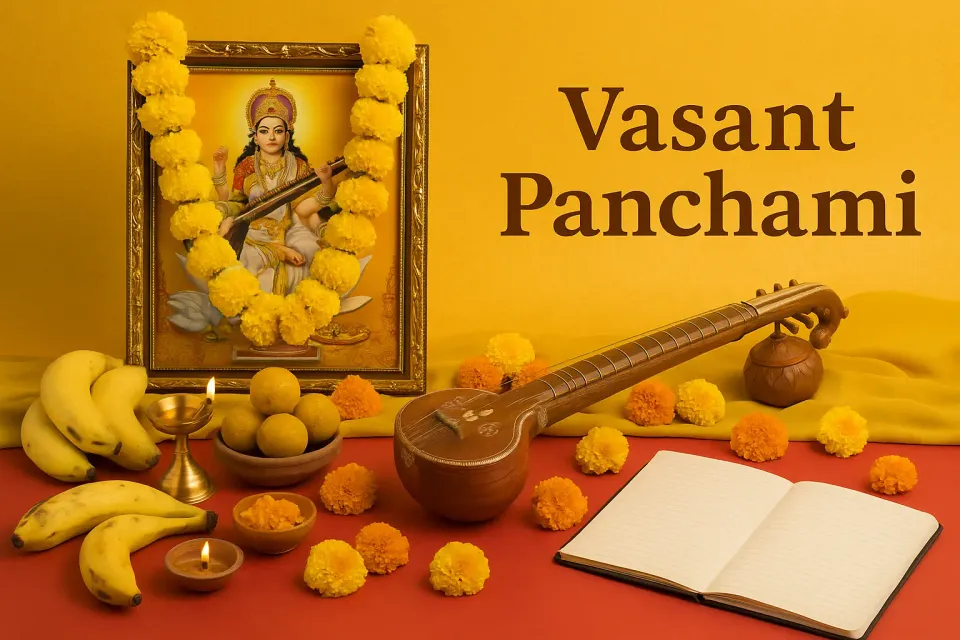 Vasant Panchami: Celebrating Knowledge, Spring, and Devotion 🌸