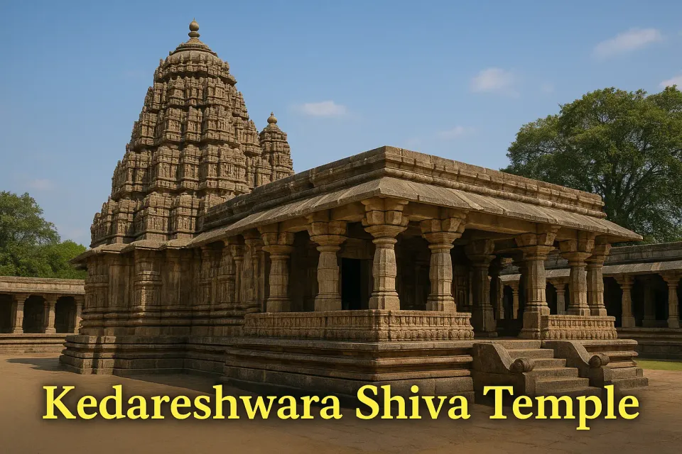 Kedareshwara Shiva Temple: A Hoysala Architectural Marvel 🛕