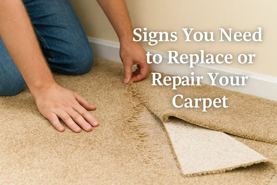 Signs You Need to Replace or Repair Your Carpet: A Comprehensive Guide 🏠🧹