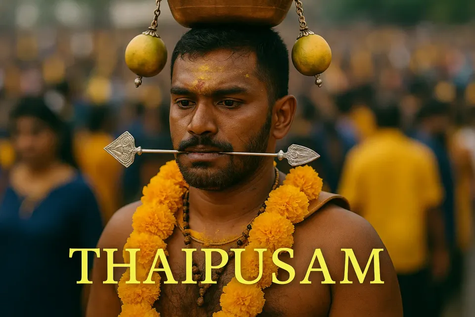 Thaipusam: A Vibrant Festival Honoring Lord Murugan 🌟
