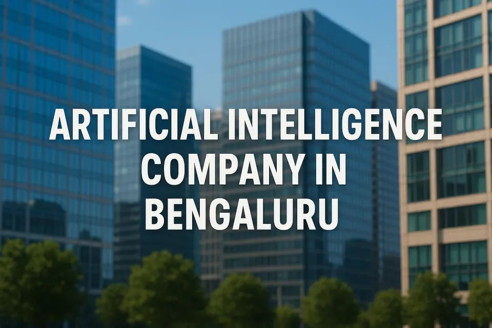 Artificial Intelligence Company in Bengaluru 🌐