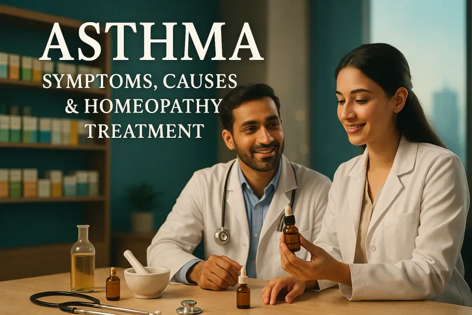Asthma : Symptoms, Causes & Homeopathy Treatment